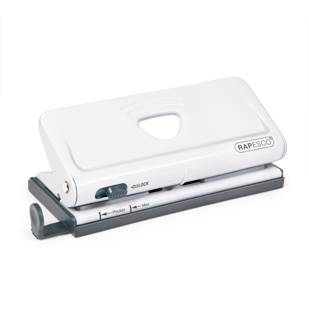 Imagine Produs Perforator 6 perforații 10 coli Rapesco Diary White