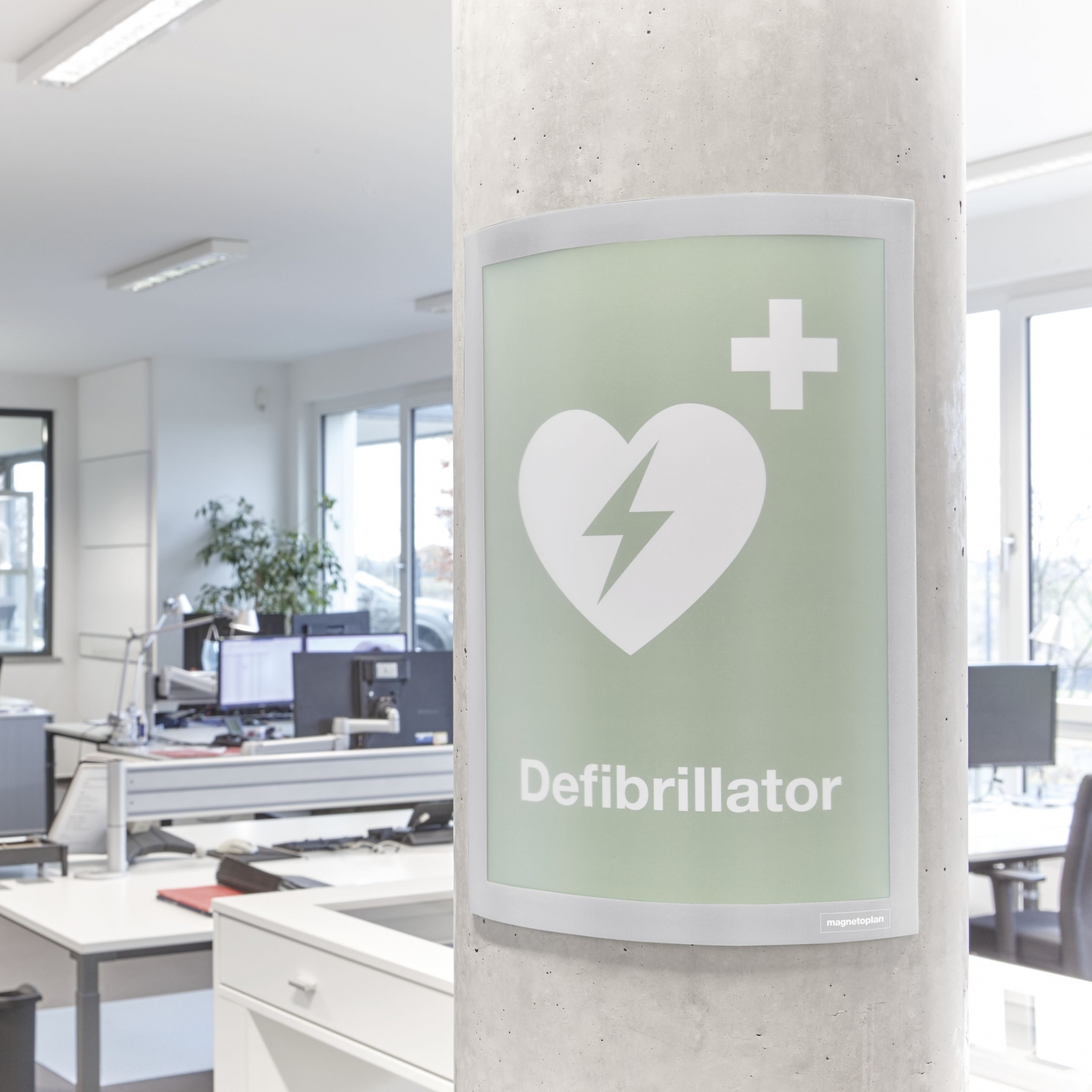 Imagine Produs Folie Magnetică Autoadezivă A4 Magnetoplan Magnetofix Grey Set 2 bucăți