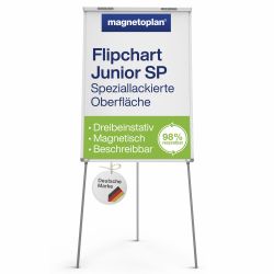 Flipchart Magnetic Trepied 680 x 1045 mm Magnetoplan Junior SP