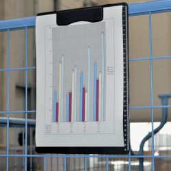 Clipboard Magnetic A4 Magnetoplan Black