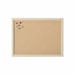 Panou Pluta 1000 x 600 mm Ramă Lemn Magnetoplan Cork