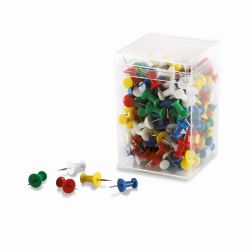 Pioneze cu Maner Magnetoplan Push Pins Cutie 200 Bucati