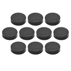 Magneti 30 mm Medium Magnetoplan Ergo Set 10 Bucati Black