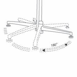 Panou Mobil Prezentare 1200 x 1500 mm Fata Dubla Magnetoplan Evolution Plus Blue