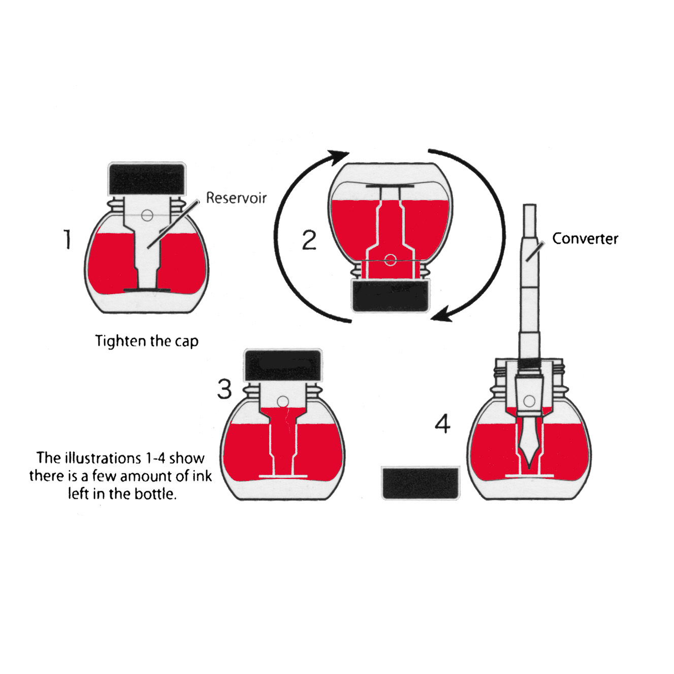 Imagine Produs Calimara Cerneala 60 ml Platinum Dye Ink Red