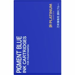 Set 10 Cartuse Standard Size Proprietar Platinum Pigment Ink Blue