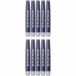 Set 10 Cartuse Standard Size Proprietar Platinum Pigment Ink Blue