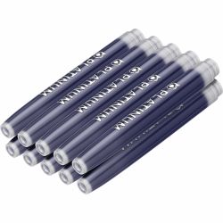 Set 10 Cartuse Standard Size Proprietar Platinum Pigment Ink Blue