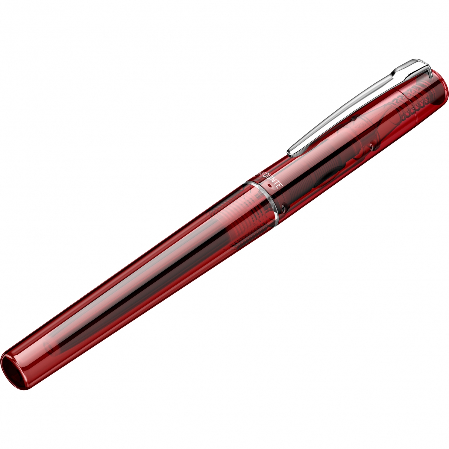 Imagine Produs Stilou Platinum Prefounte Crimson Red 0.3 F Nib