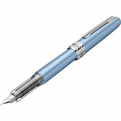 Stilou Platinum Plaisir Frosty Blue 0.3 F Nib