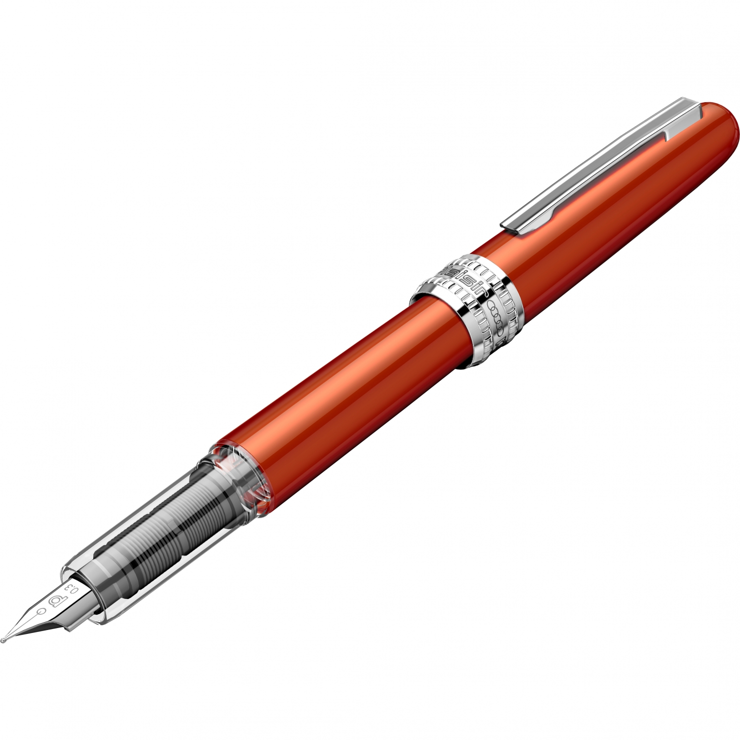 Imagine Produs Stilou Platinum Plaisir Nova Orange 0.3 F Nib