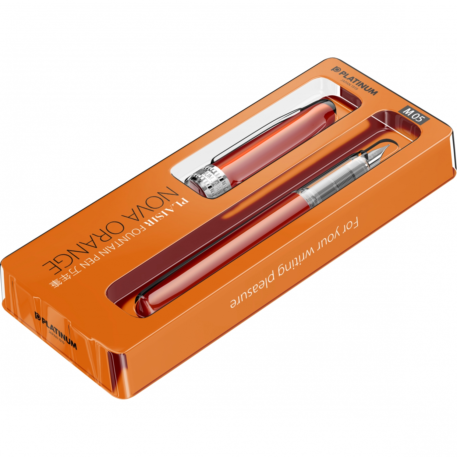 Imagine Produs Stilou Platinum Plaisir Nova Orange 0.5 M Nib