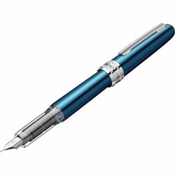 Stilou Platinum Plaisir Blue 0.3 F Nib