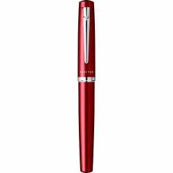 Stilou Platinum Procyon Carmine Red 0.3 F Nib