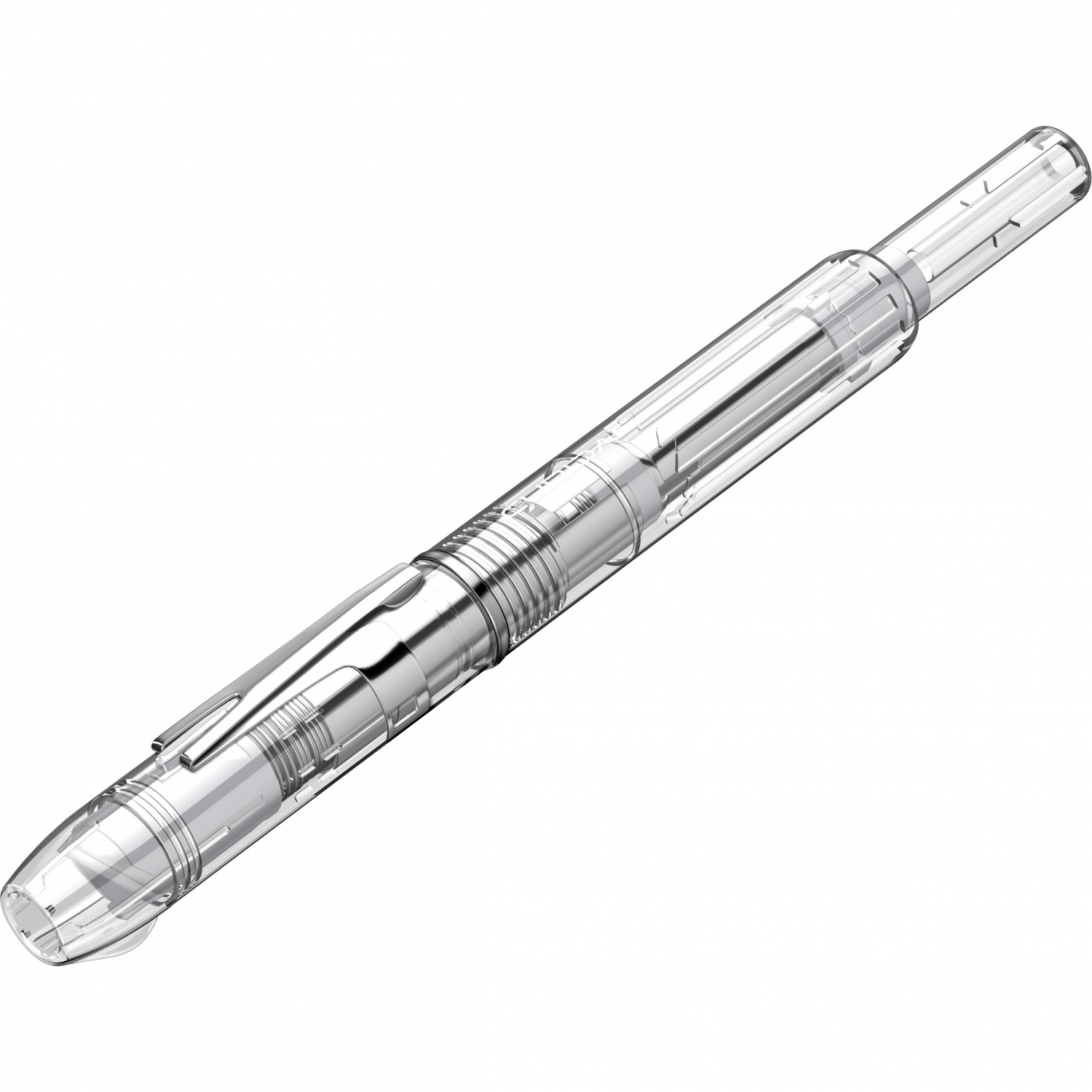 Imagine Produs Stilou Platinum Curidas Prism Crystal 0.3 F Nib