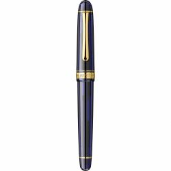 Stilou 14k Nib Platinum 3776 Century Chartres Blue GT 1.0 MU Nib