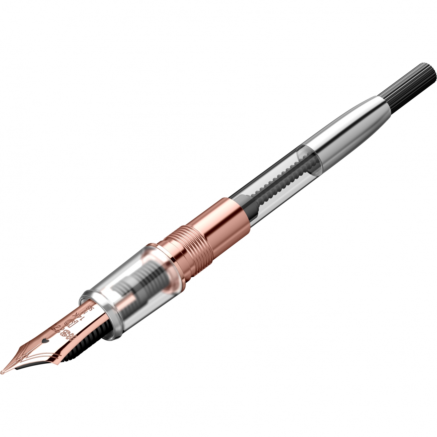 Imagine Produs Stilou 14k Nib Platinum 3776 Century Nice Rosé PGT 0.5 M Nib