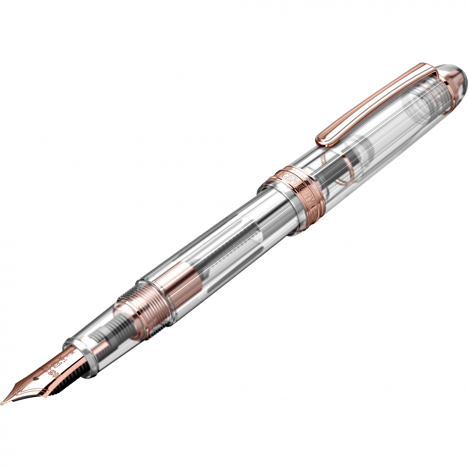 Imagine Produs Stilou 14k Nib Platinum 3776 Century Nice Rosé PGT 0.5 M Nib