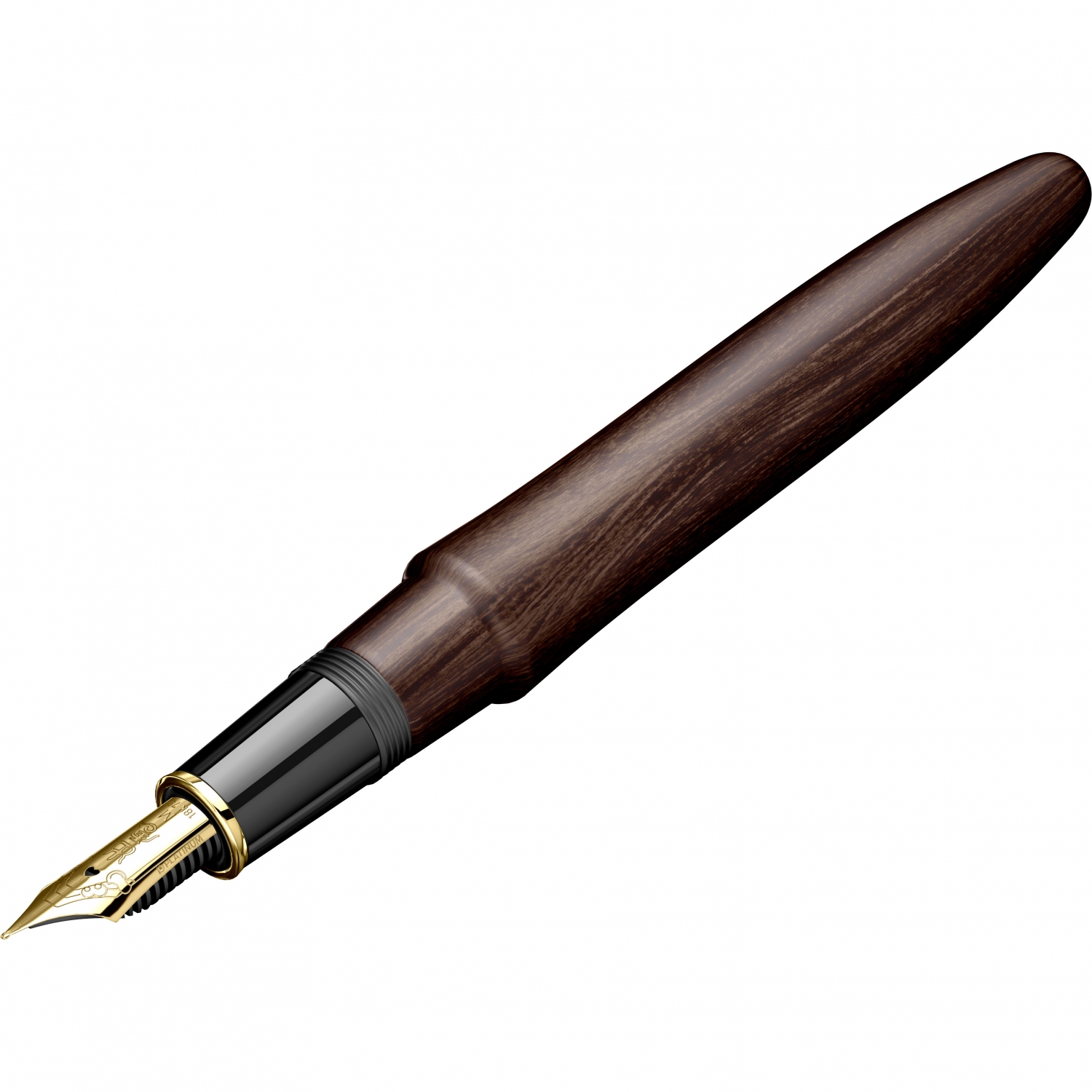 Imagine Produs Stilou 18k Nib Platinum Izumo Tagayasan Matte GT 0.5 M Nib