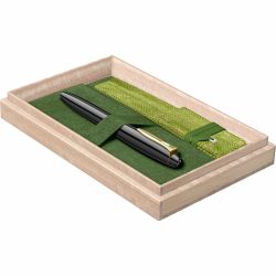 Stilou 18k Nib Platinum Izumo Tamenuri Biwatame GT 0.5 M Nib