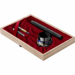 Stilou 18k Nib Platinum Izumo Takeami Gozame Ankokushoku 0.5 M Nib