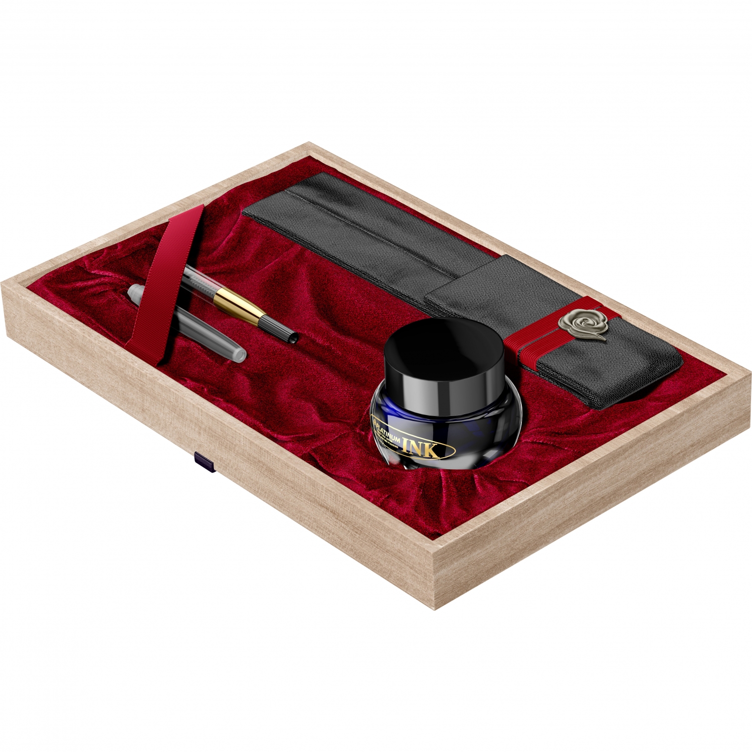 Imagine Produs Stilou 18k Nib Platinum Izumo Takeami Yokoajiro Torafu 0.5 M Nib