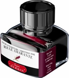 Calimara Cerneala 30 ml Jacques Herbin Writing The Pearl of Inks Rouge Amarante
