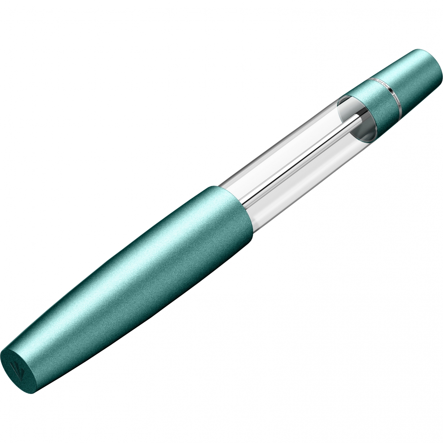 Imagine Produs Stilou Gravitas Monster Aluminium Teal 0.5 F Nib