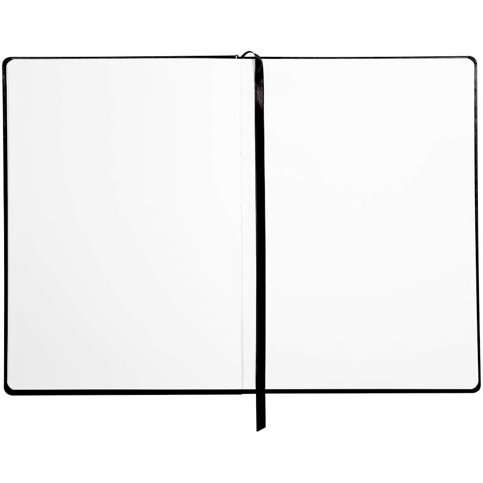 Imagine Produs Caiet pentru Tehnici Mixte A5 Rhodia Touch Mixed Media Book - White Plain - 40 pagini 250 g mp