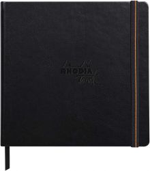 Caiet pentru Desen 210 x 210 mm Rhodia Touch Pen & Inkwash Book - White Plain - 64 pagini 200 g mp