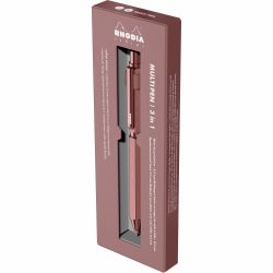 Trio Pen 0.5 Rhodia Script 3 in 1 Brown
