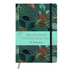 Caiet Personalizabil pentru Organizare A5 Clairefontaine Gaia Hiver - Ivory Dot Grid 5 mm - 192 pagini 90g mp