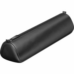 Etui Piele Combo cu fermoar Clairefontaine Age Bag Trapezoid Black