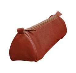 Etui Piele Combo cu fermoar Clairefontaine Age Bag Trapezoid Brown