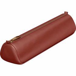 Etui Piele Combo cu fermoar Clairefontaine Age Bag Trapezoid Brown