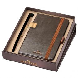Cutie Cadou Sheaffer Coffee Mono cu Notebook A6