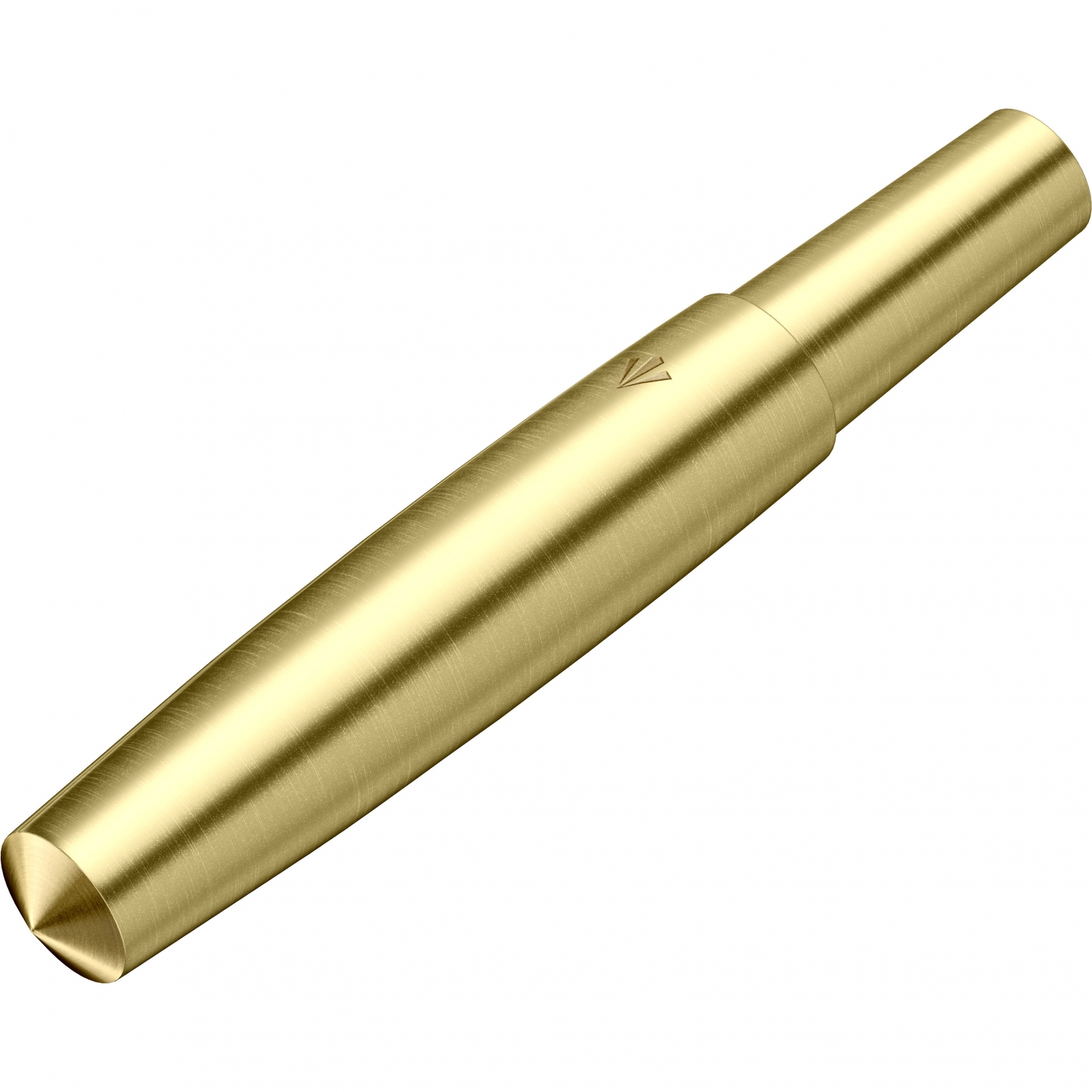 Imagine Produs Stilou Gravitas Pocket Raw Brass Uncoated 0.5 F Nib