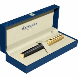 Stilou 18k Nib Waterman Exception SE DeLuxe Opera Black GT