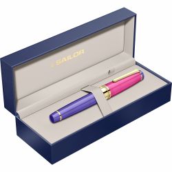 Stilou Regular Size 21k Nib Sailor Professional Gear Pillow Book SE Spring Sky GT 0.2 EF Nib