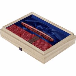 Stilou King Size 21k Nib Sailor King of Pens Ripple Magma Ebonite 0.5 M Nib