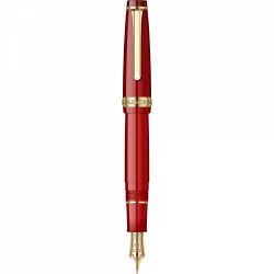 Stilou Regular Size 21k Nib Sailor Professional Gear LE Kanreki Red GT 0.3 F Nib