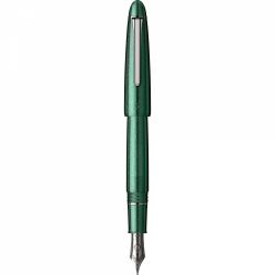 Stilou Large Size 21k Nib Sailor 1911 Ringless Galaxy Crab Nebula Green RUT 0.3 F Nib
