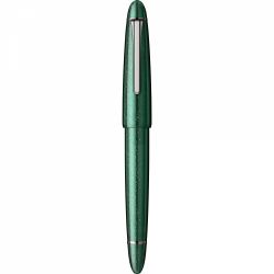 Stilou Large Size 21k Nib Sailor 1911 Ringless Galaxy Crab Nebula Green RUT 0.3 F Nib
