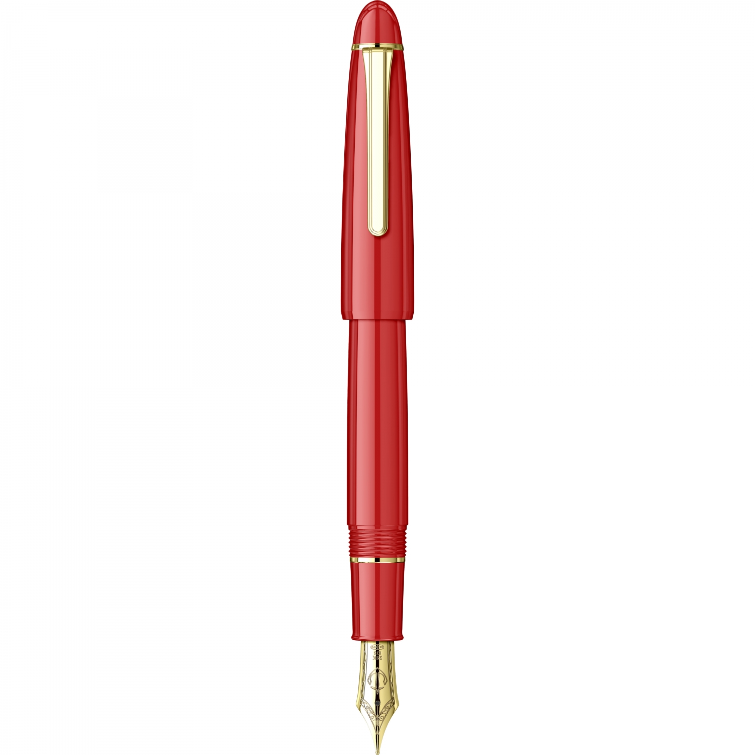 Imagine Produs Stilou Large Size 21k Nib Sailor 1911 Ringless LE Kyoto Garden Nishiki Goi GT 0.3 F Nib