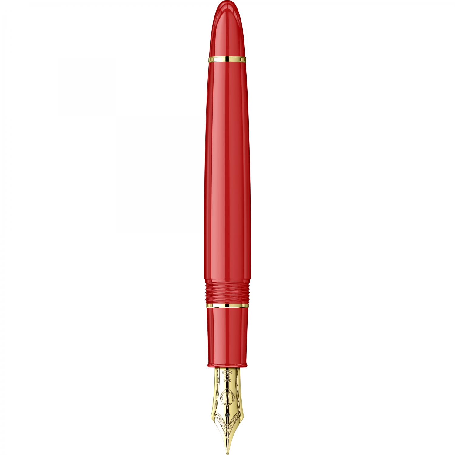 Imagine Produs Stilou Large Size 21k Nib Sailor 1911 Ringless LE Kyoto Garden Nishiki Goi GT 0.3 F Nib