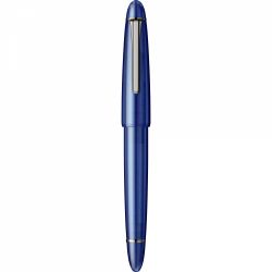 Stilou Large Size 21k Nib Sailor 1911 Ringless Metallic Simply Blue RUT 0.3 F Nib