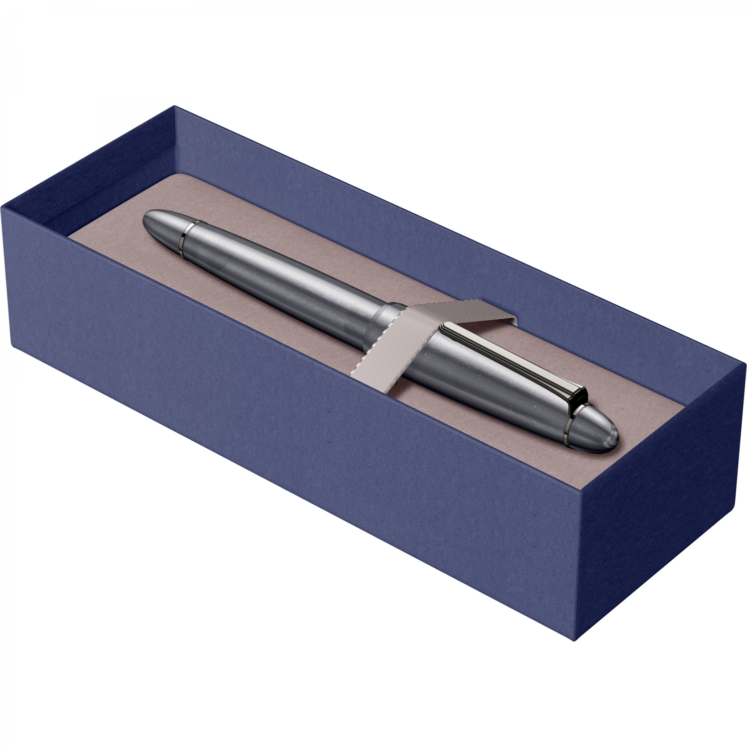 Imagine Produs Stilou Large Size 21k Nib Sailor 1911 Ringless Metallic Simply Gray RUT 0.3 F Nib