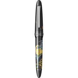 Stilou Standard Size 14k Nib Sailor 1911 Ninja II Yuubi Maki-e Katana GMT 0.5 M Nib