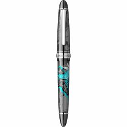 Stilou Standard Size 14k Nib Sailor 1911 Ninja II Yuubi Maki-e Star RHT 0.3 F Nib