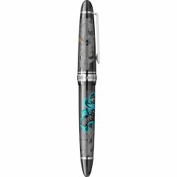 Stilou Standard Size 14k Nib Sailor 1911 Ninja II Yuubi Maki-e Star RHT 0.3 F Nib